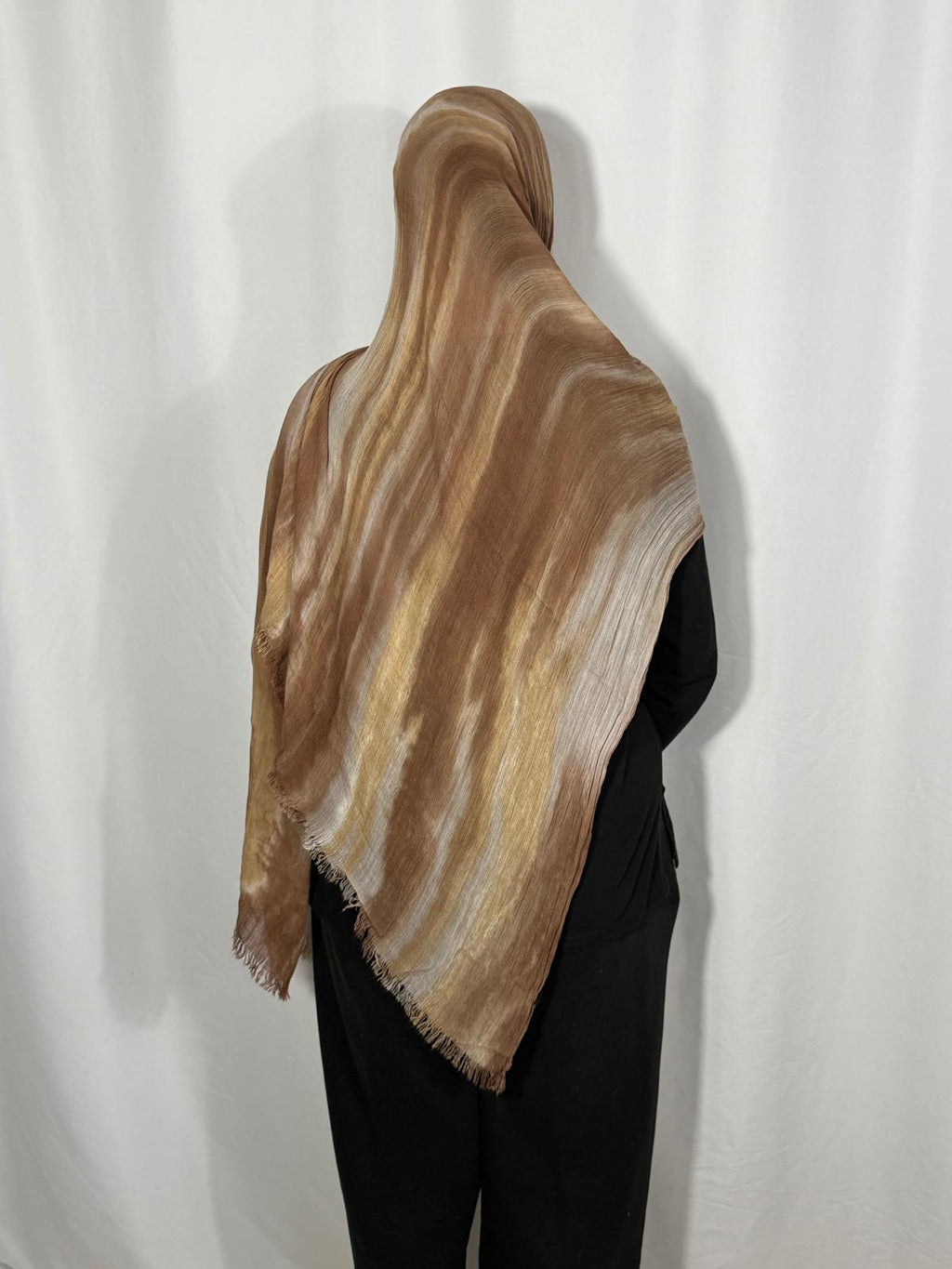 Tahiraa Rayon Blend Striped Hijabs
