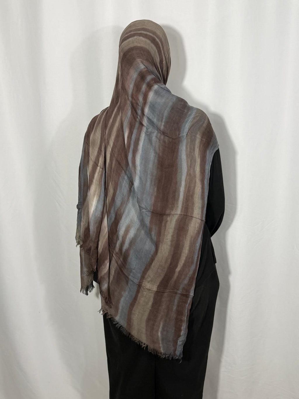 Tahiraa Rayon Blend Striped Hijabs