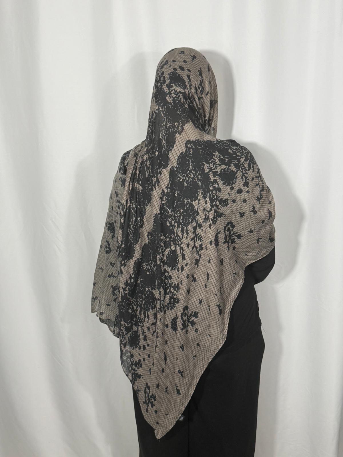 Modal Blend Chantilly Lace Hijab